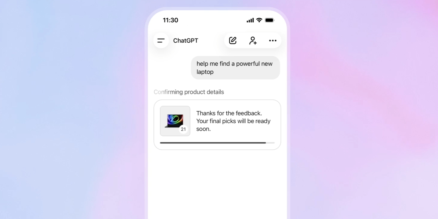 В ChatGPT появилась функция &laquo;Исследование покупок&raquo; &mdash; как персональный продавец-консультант