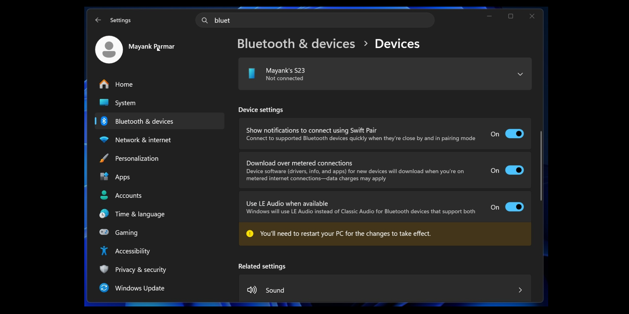 Музыка нас связала: Windows 11 теперь позволяет подключать две пары наушников одновременно