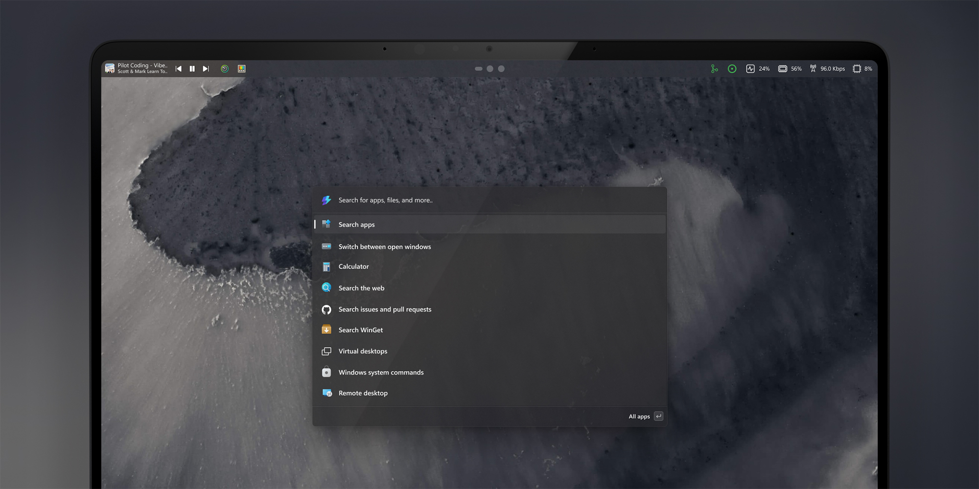 Microsoft показала верхнюю панель инструментов для Windows 11 &mdash; как в&nbsp;macOS, только гибче