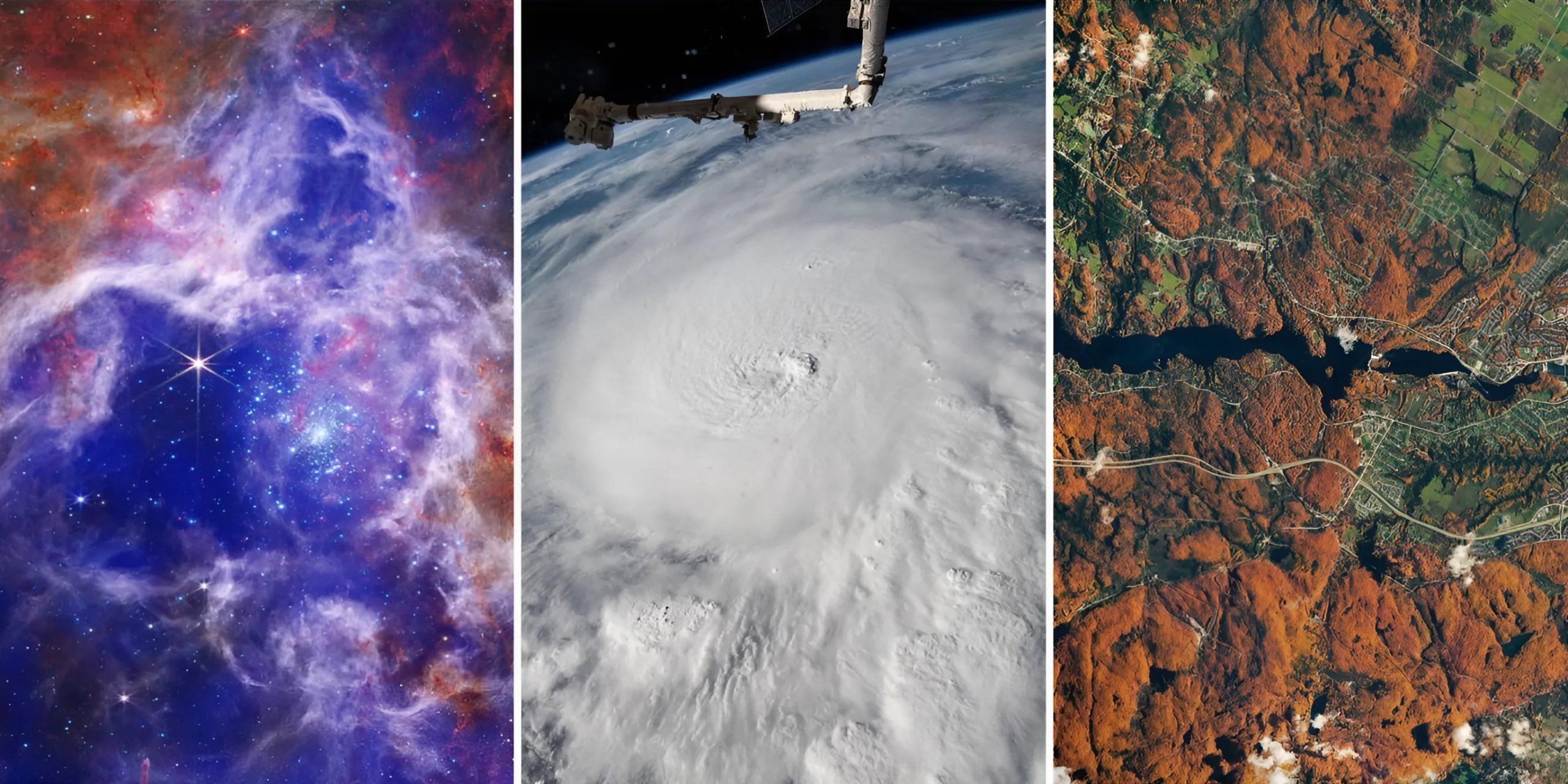 Волшебная туманность и&nbsp;мощный ураган: 10 лучших фотографий 2024 года от&nbsp;NASA