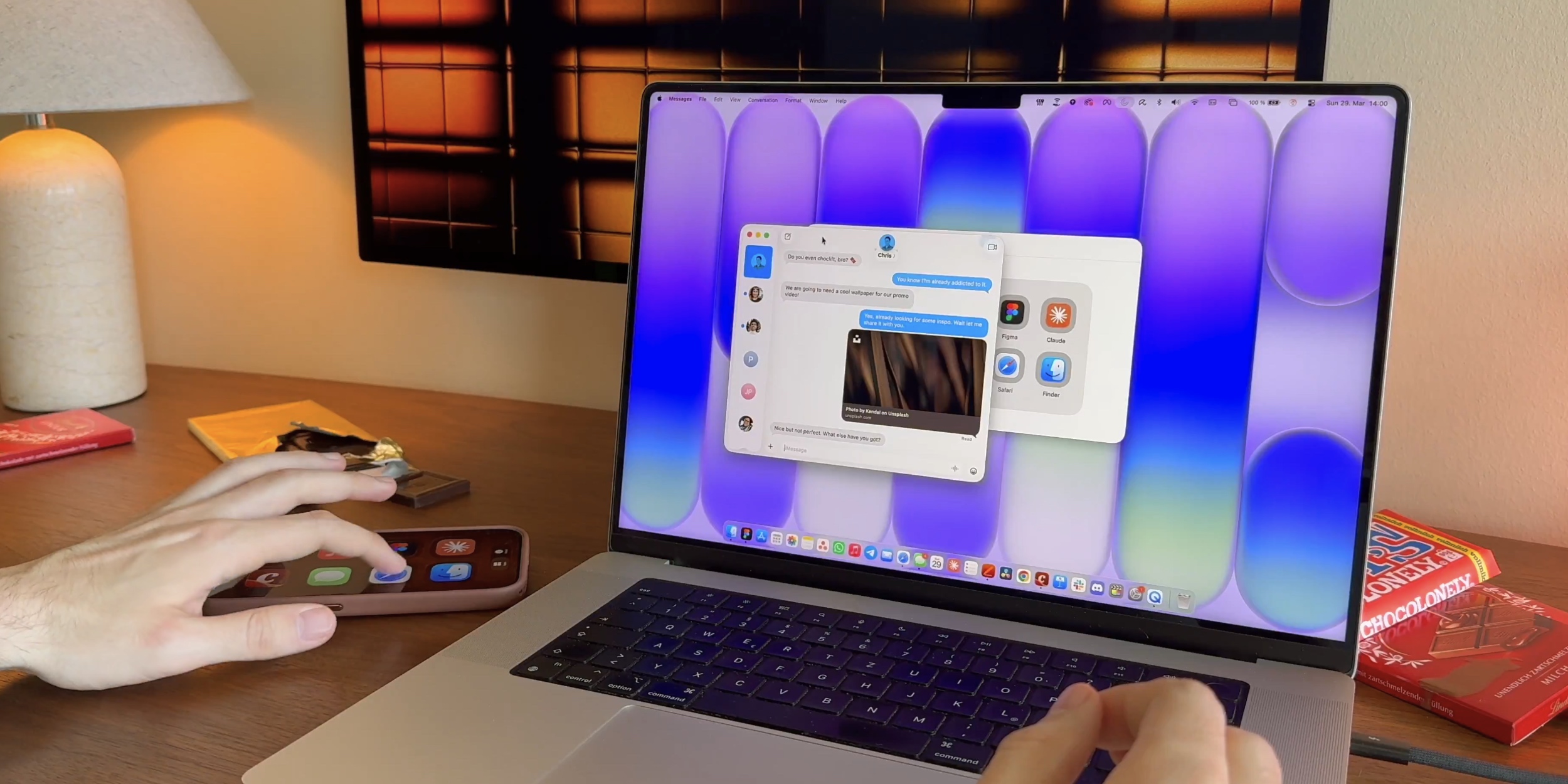 Choclift &mdash; бесплатная утилита, которая превратит iPhone в&nbsp;тачбар для MacBook