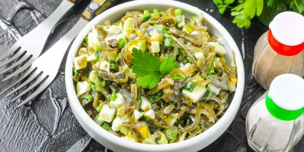 10 простых салатов из морской капусты